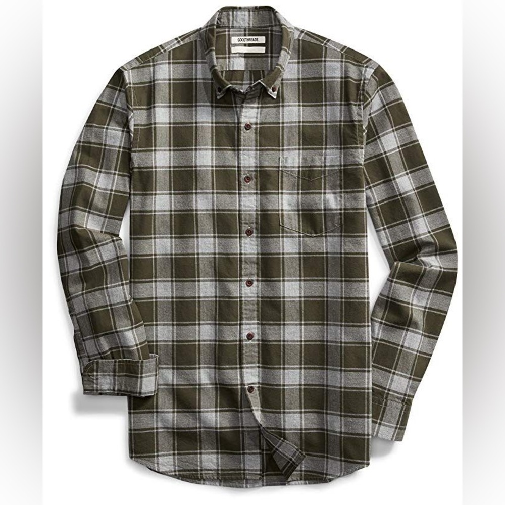 Goodthreads Plaid Shirt, EUC